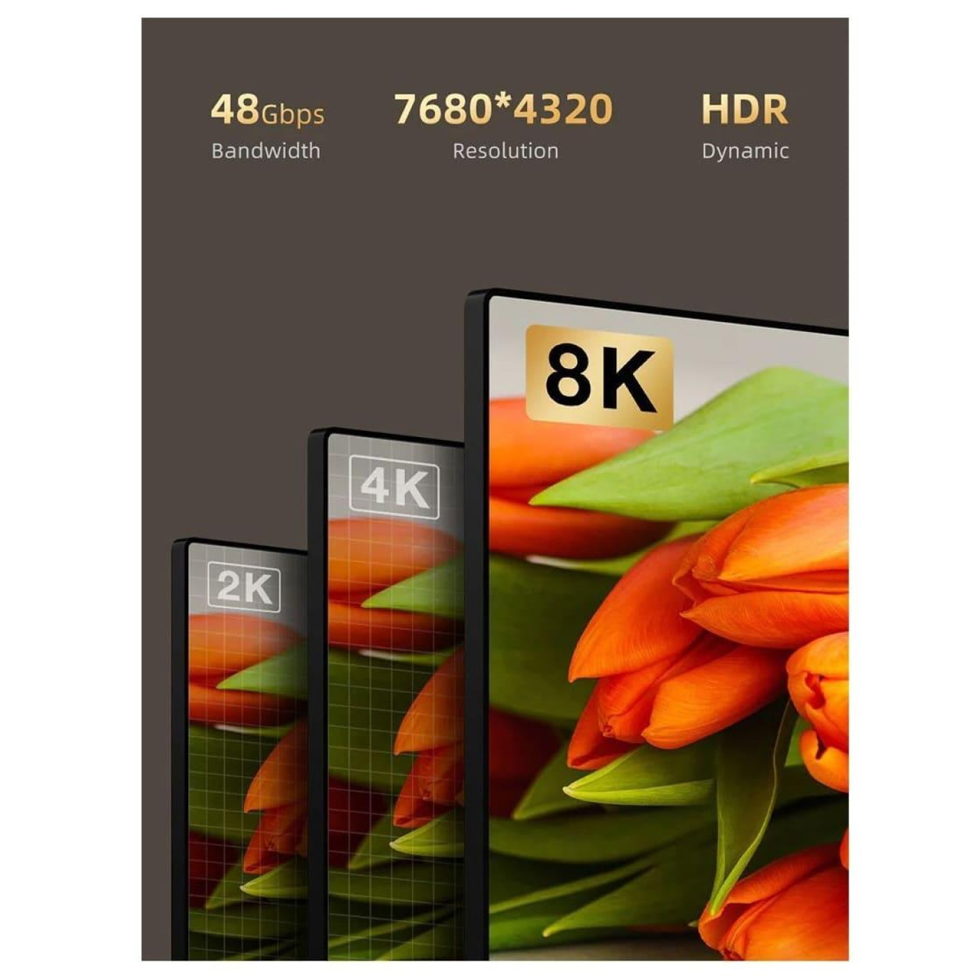 Кабель Cabletime HDMI-HDMI V 2.1 100 м (CA914555)
