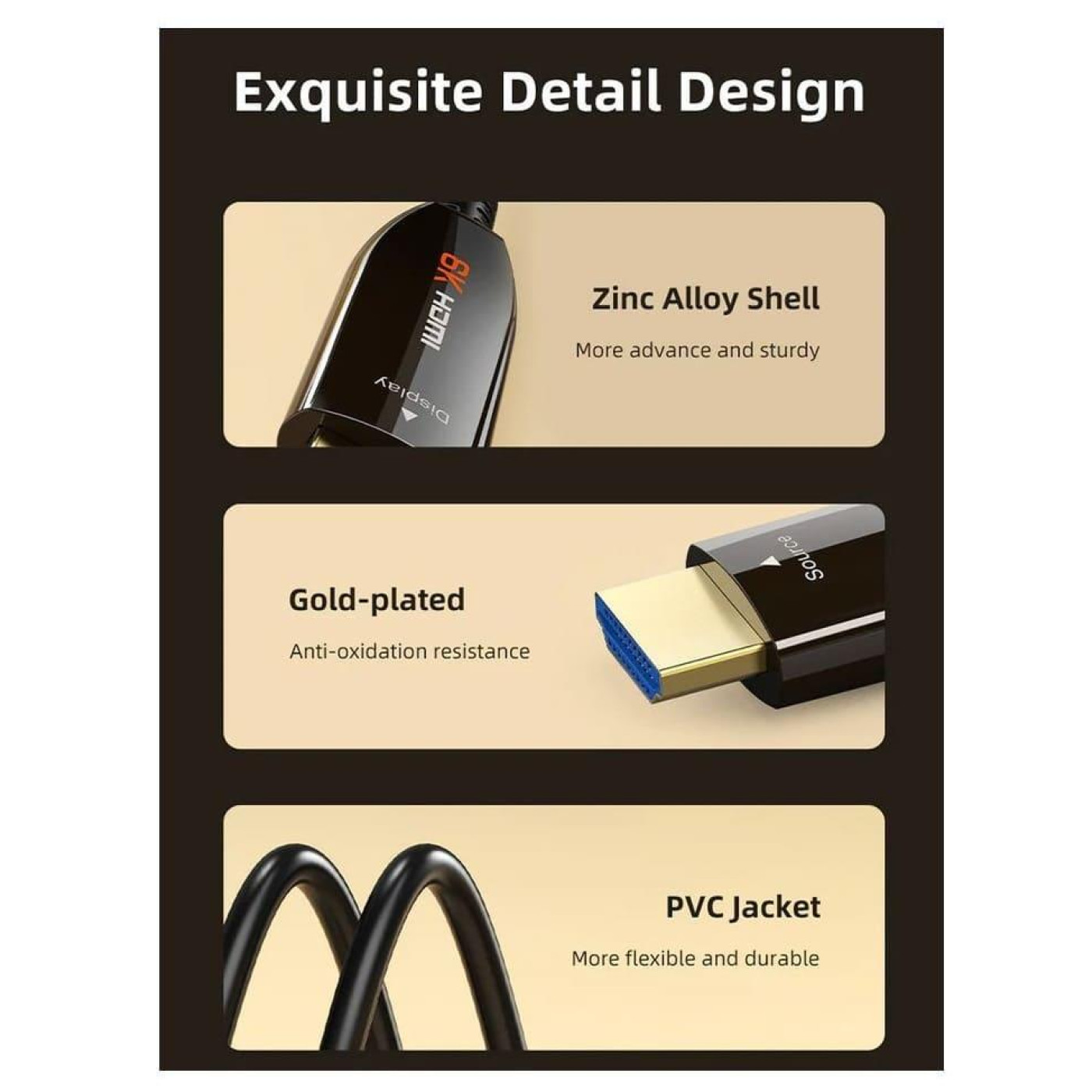 Кабель Cabletime HDMI-HDMI V 2.1 30 м (CA914050)