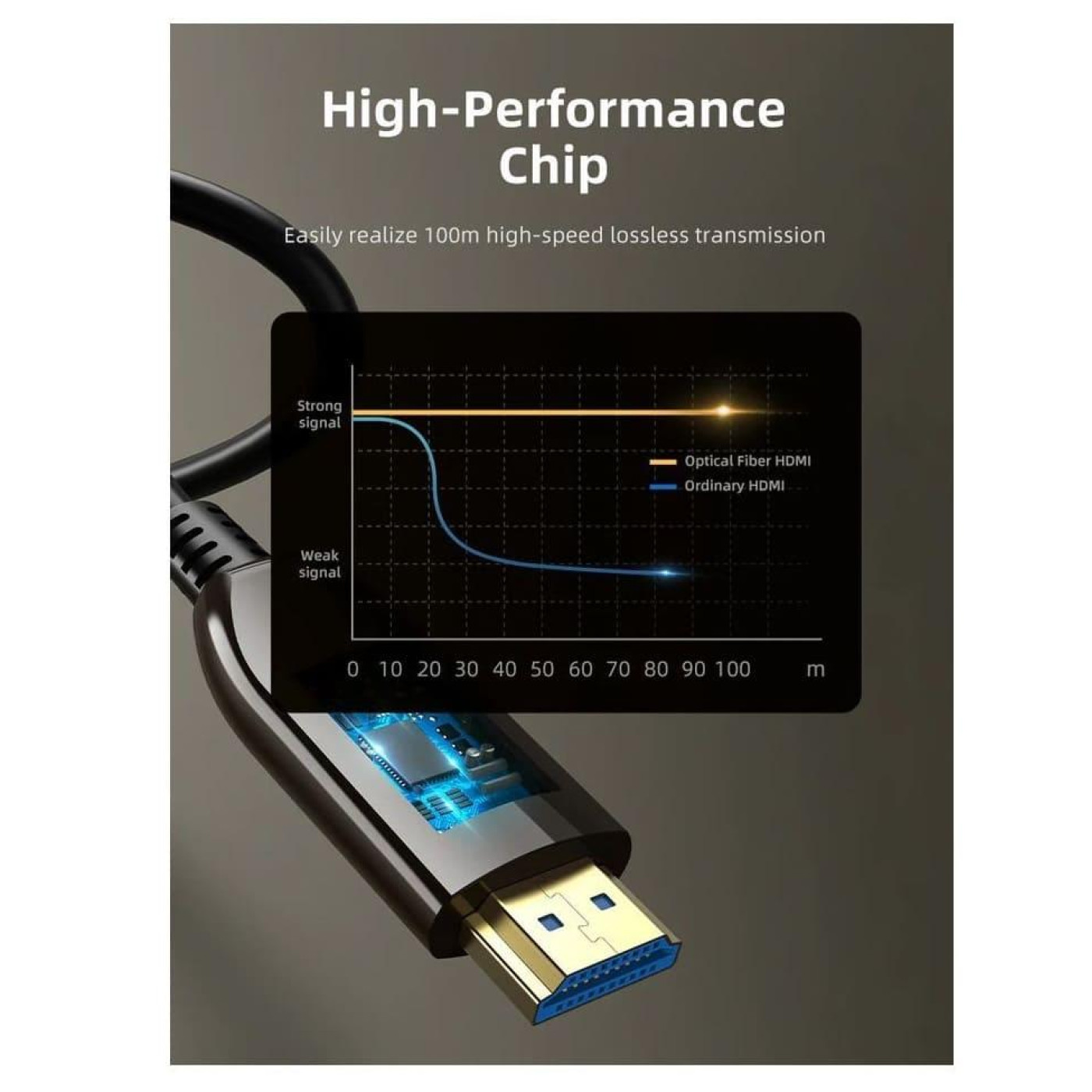 Кабель Cabletime HDMI-HDMI V 2.1 30 м (CA914050)