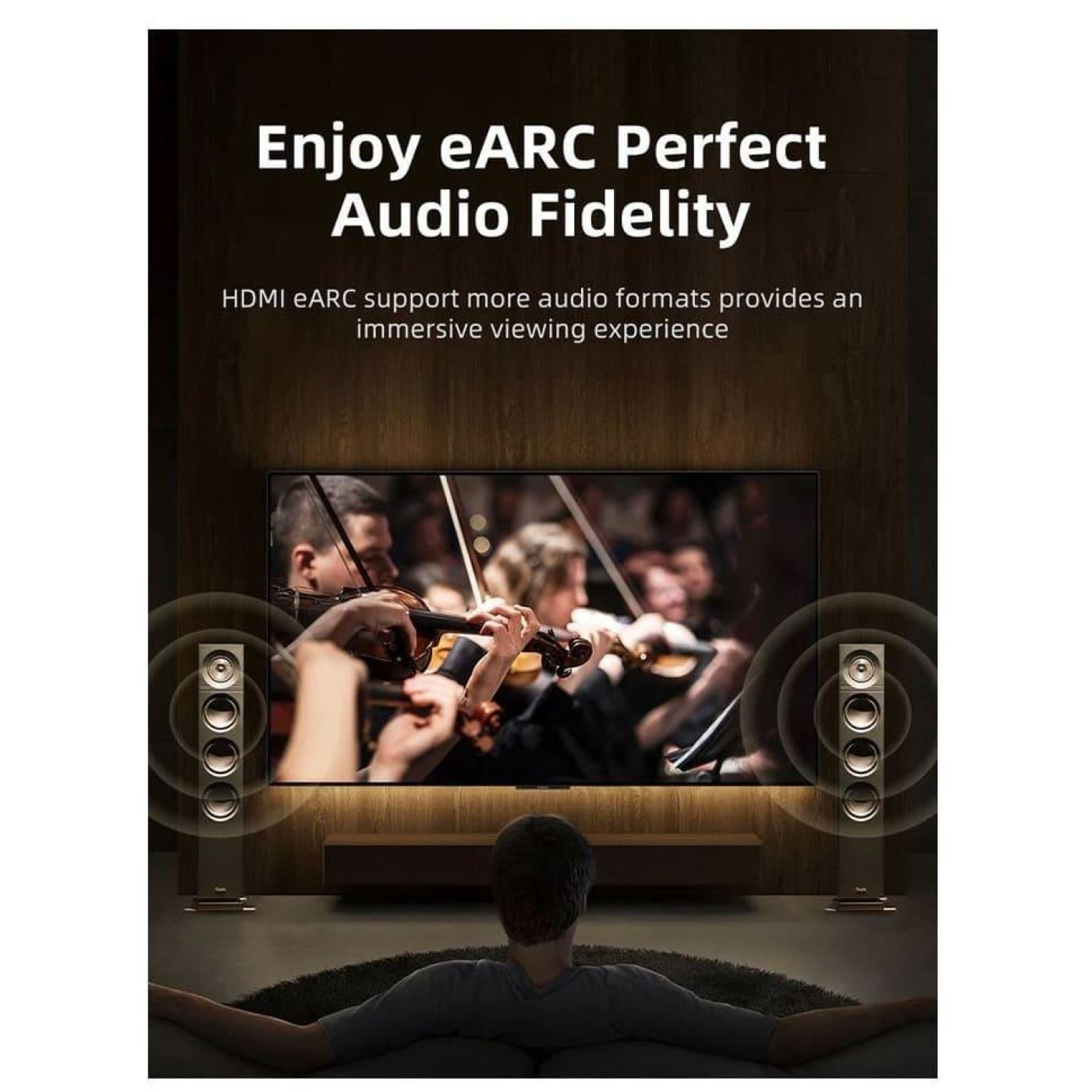 Кабель Cabletime HDMI-HDMI V 2.1 50 м (CA914036)