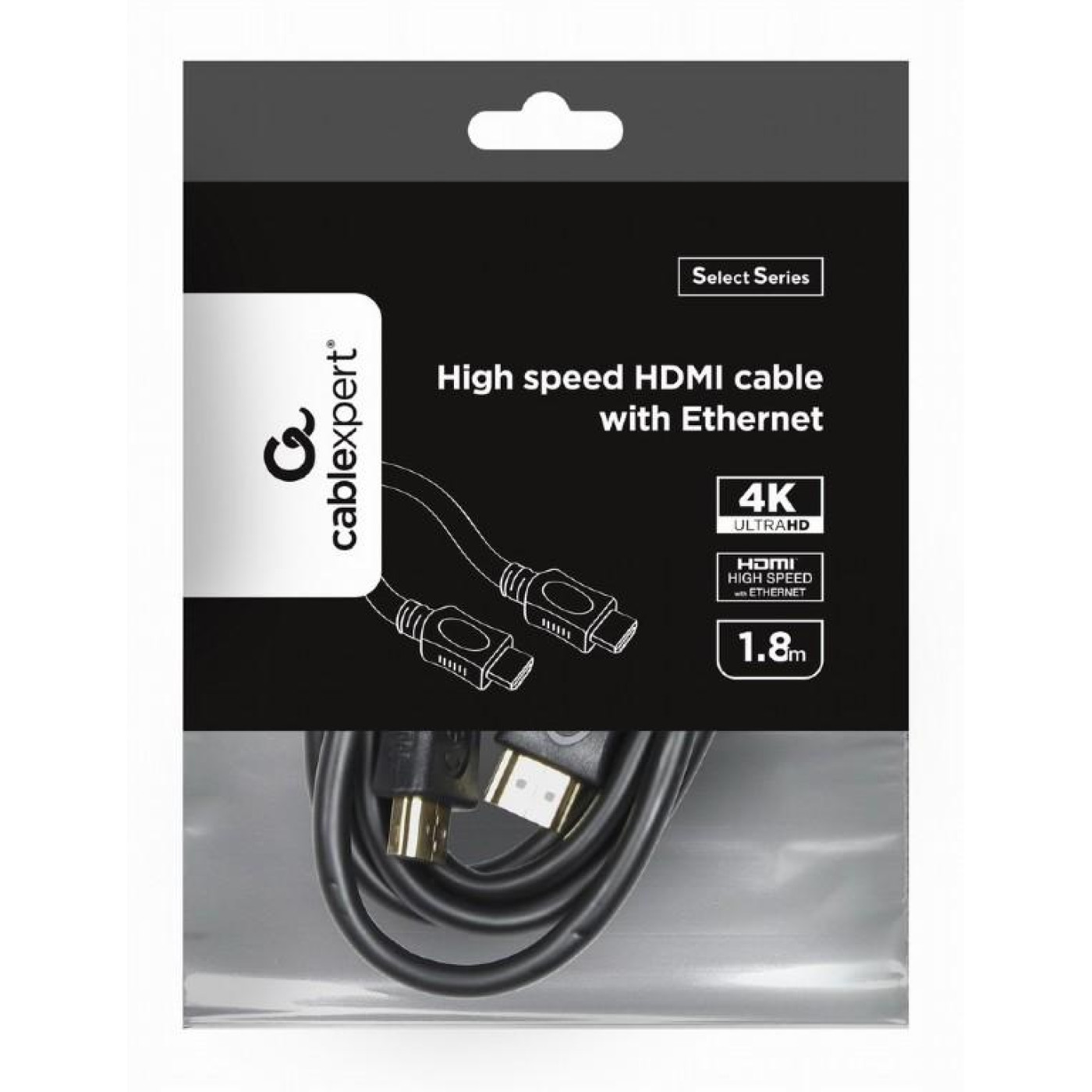 Кабель Cablexpert HDMI-HDMI V 1.4 1.8 м (CC-HDMI4L-6)