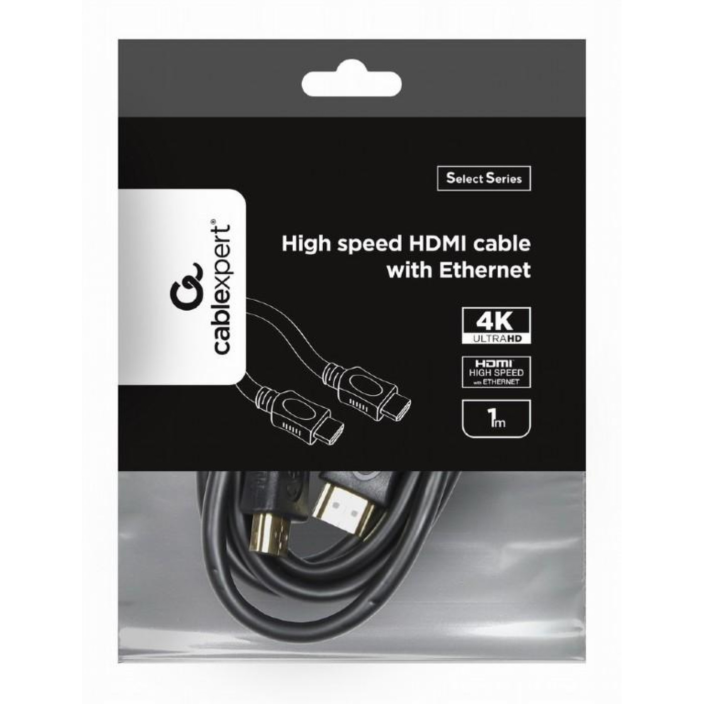 Кабель Cablexpert HDMI-HDMI V 1.4 1 м (CC-HDMI4L-1M)