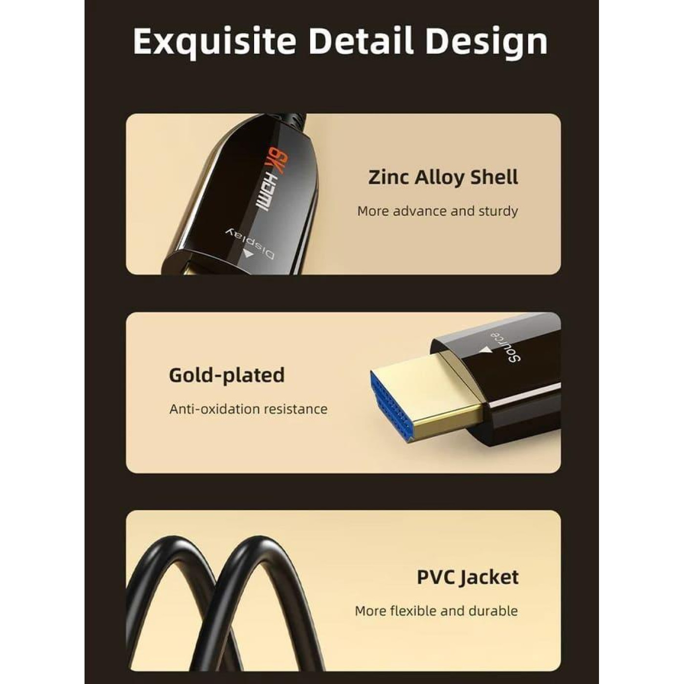 Кабель Cabletime HDMI-HDMI V 2.1 10 м (CA914029)