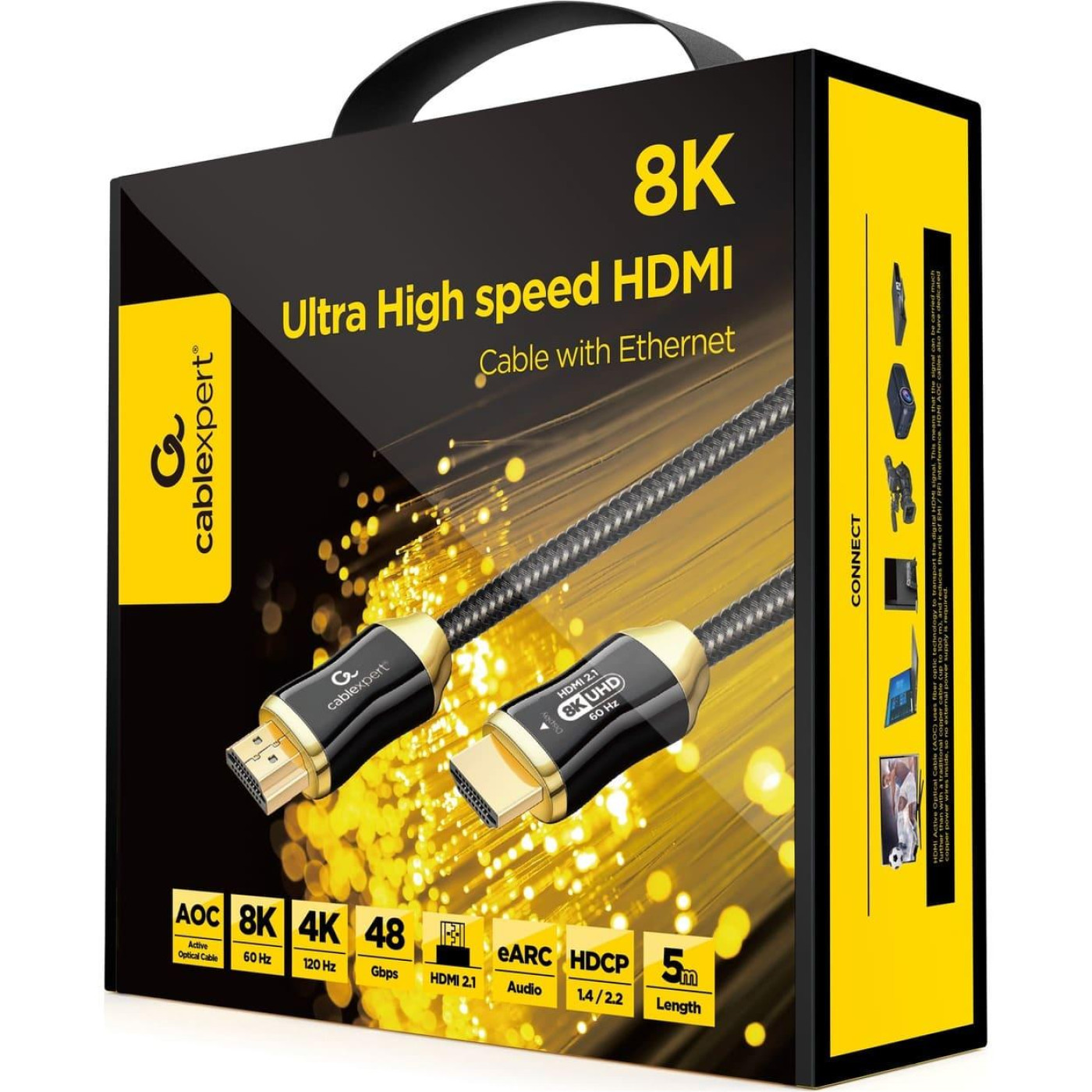 Кабель Cablexpert HDMI-HDMI V 2.1 5 м (CCBP-HDMI8K-AOC-5M)