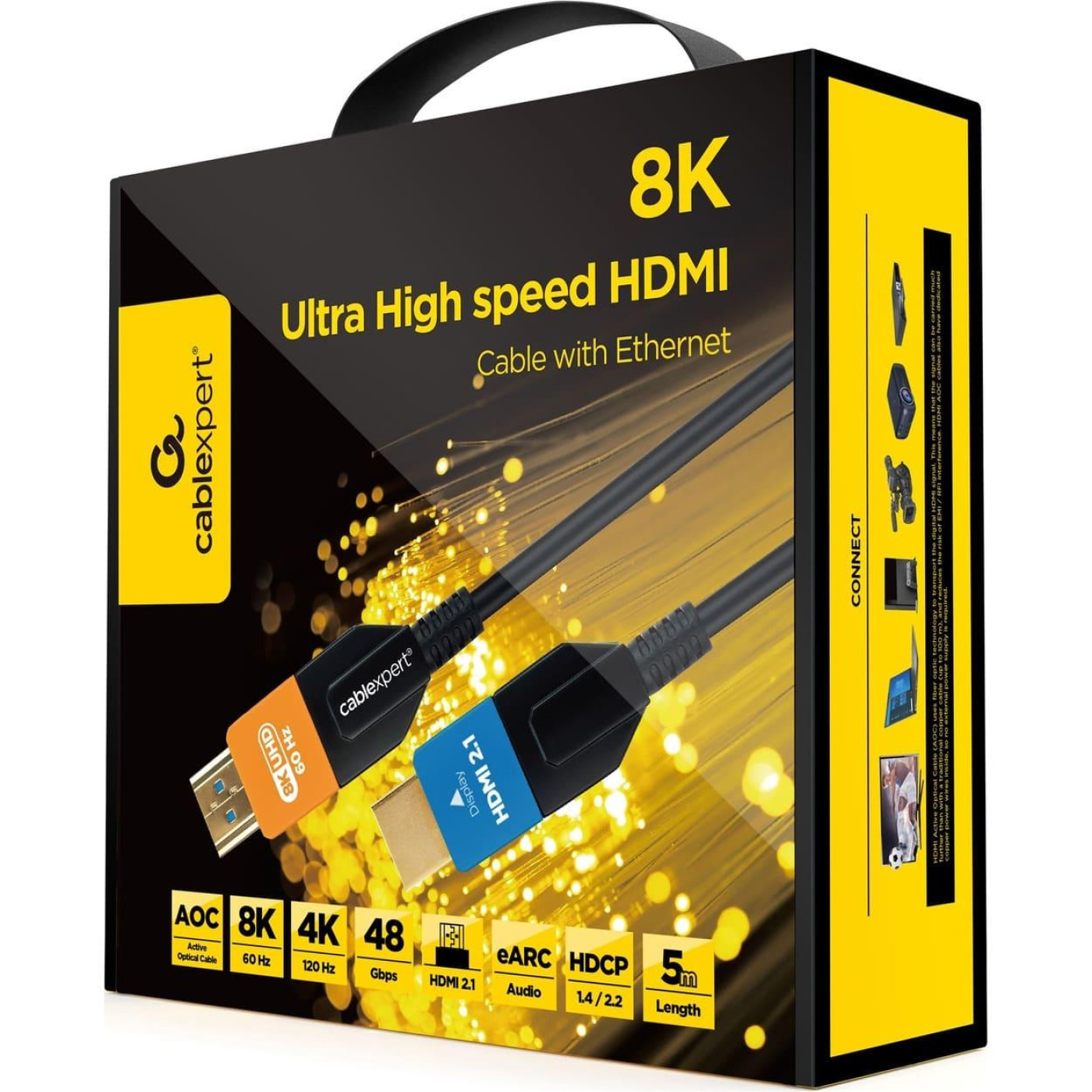Кабель Cablexpert HDMI-HDMI V 2.1 5 м (CC-HDMI8K-AOC-5M)