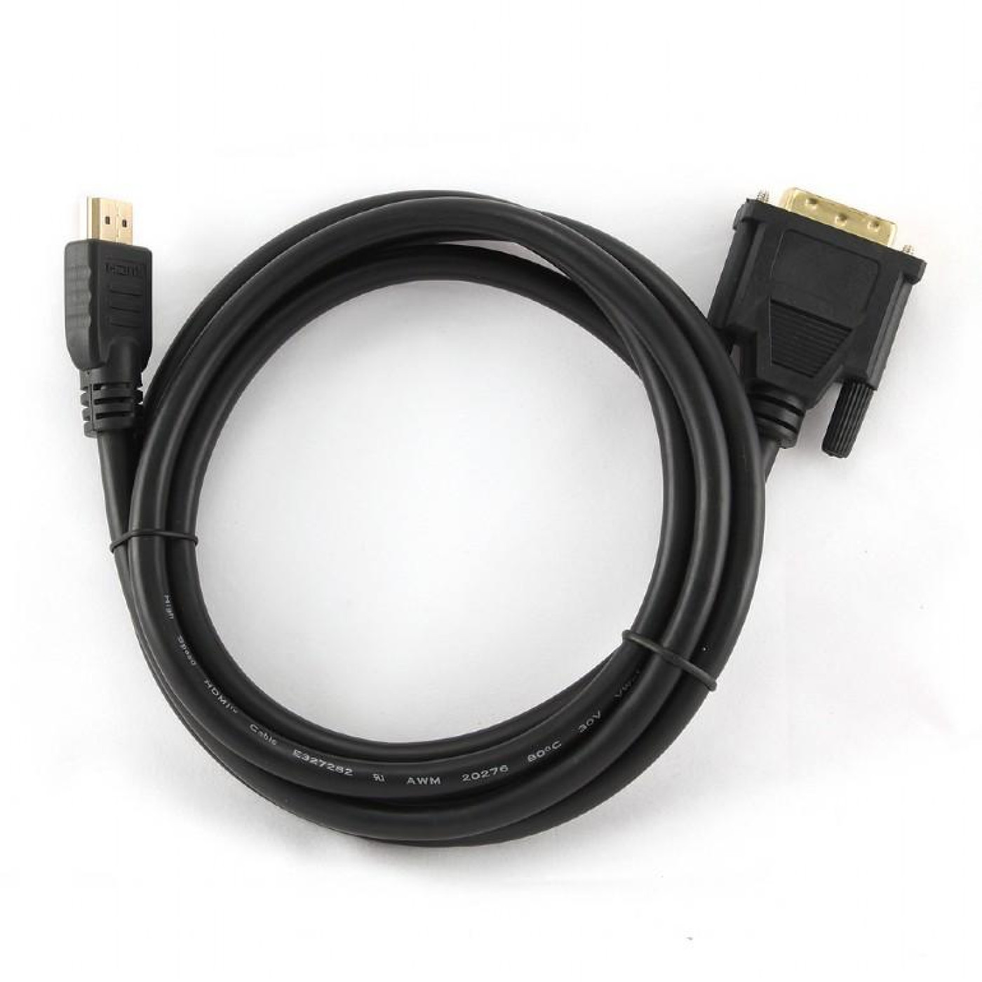 Кабель Cablexpert HDMI-DVI 0.5 м (CC-HDMI-DVI-0.5M)