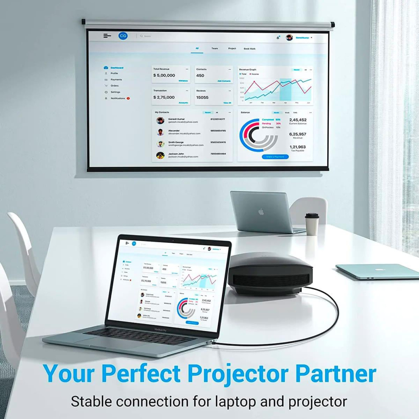 Кабель Vention HDMI-Type-C V 2.0 1.5 м (CRBBG)