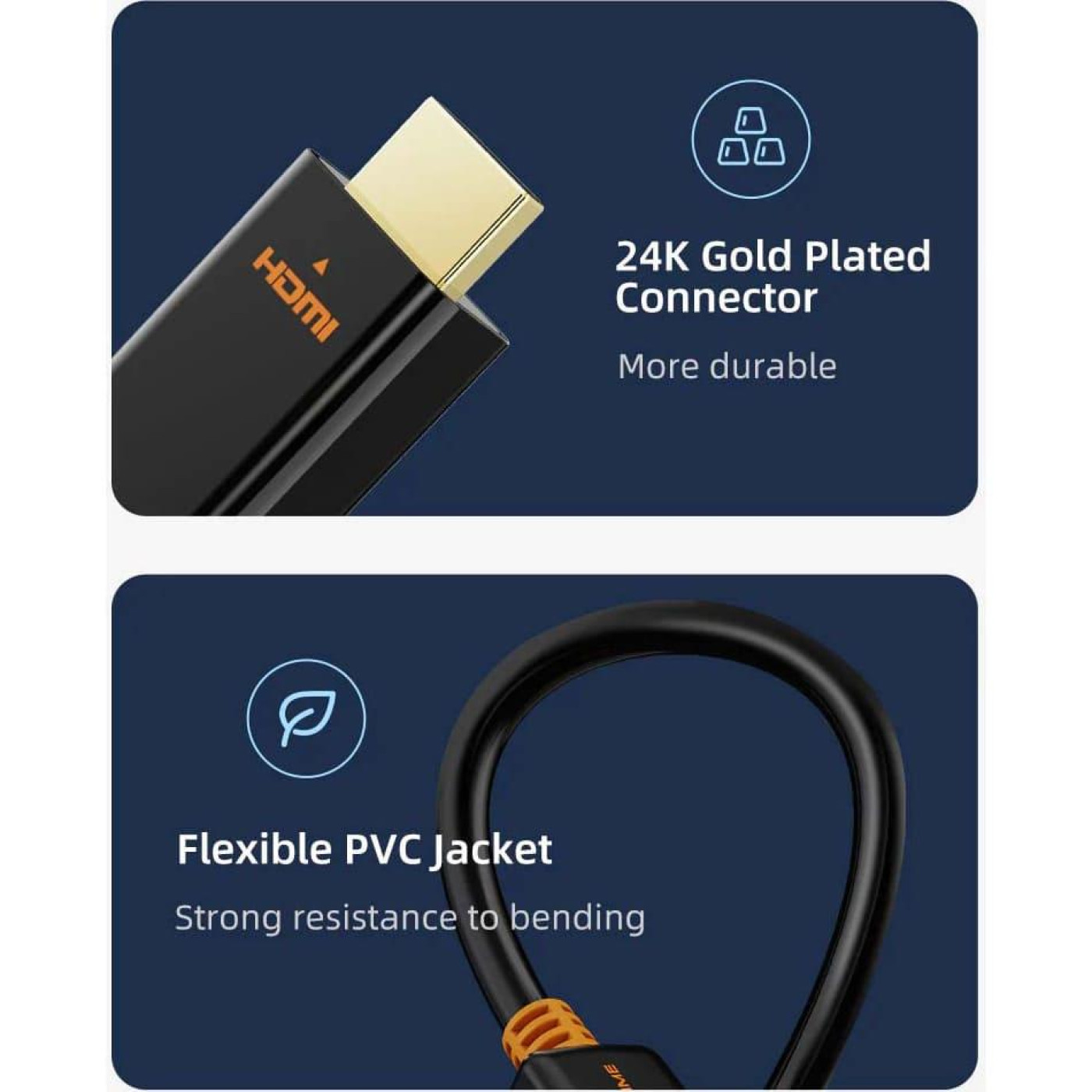 Кабель Cabletime DisplayPort-HDMI V 2.1 1.8 м (CA915316)