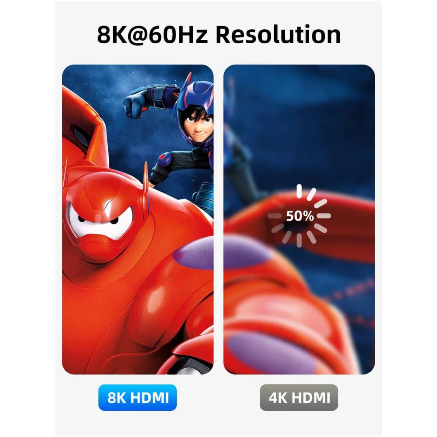 Кабель Cabletime HDMI-HDMI V 2.1 3 м (CA914562)