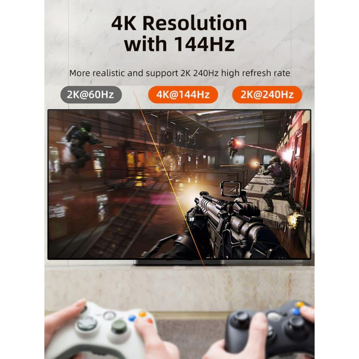 Кабель Cabletime USB Type C-HDMI V 1.4 2 м (CA914074)