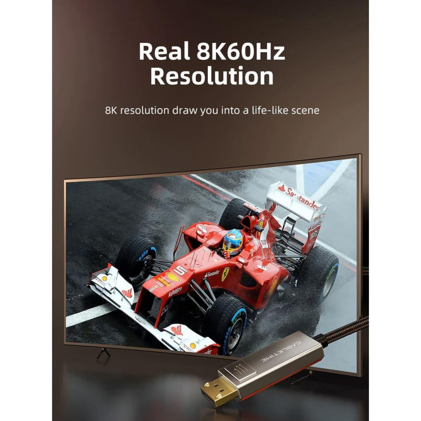 Кабель Cabletime USB Type C-HDMI V 1.4 2 м (CA914074)