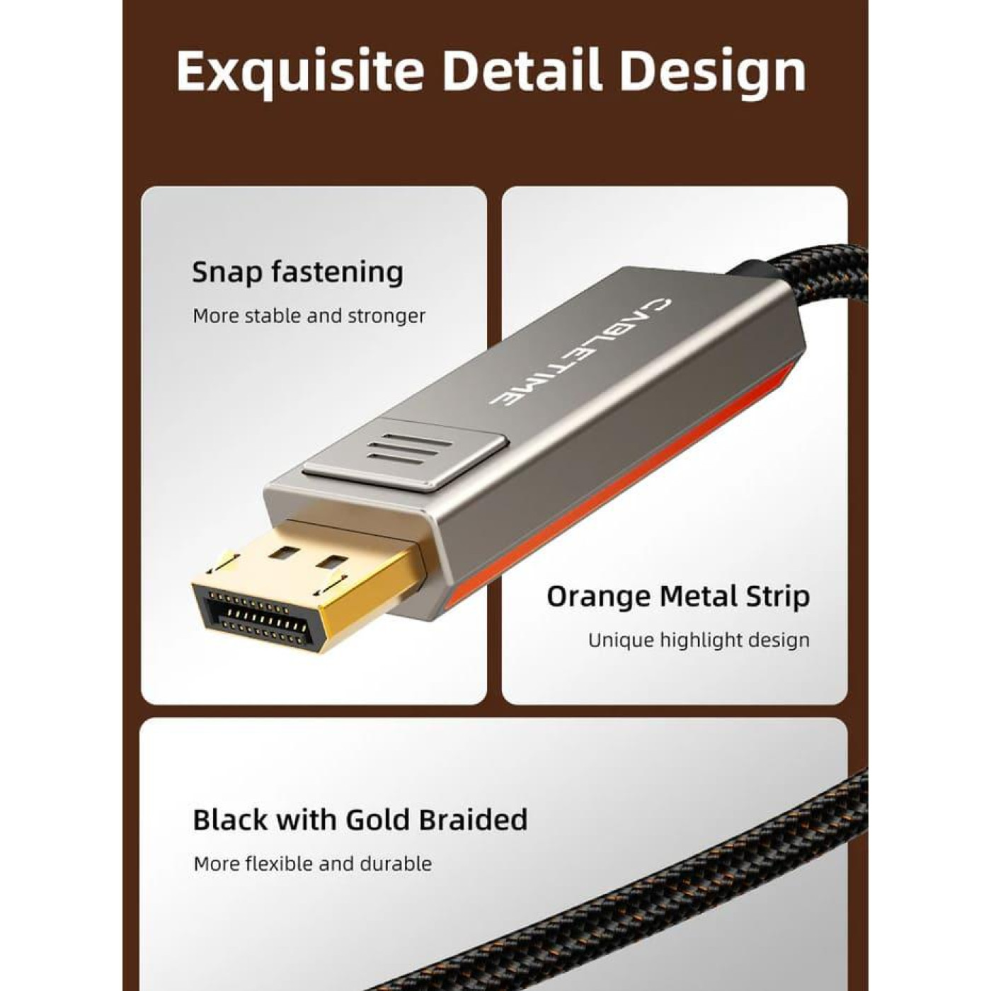 Кабель Cabletime USB Type C-HDMI V 1.4 2 м (CA914074)