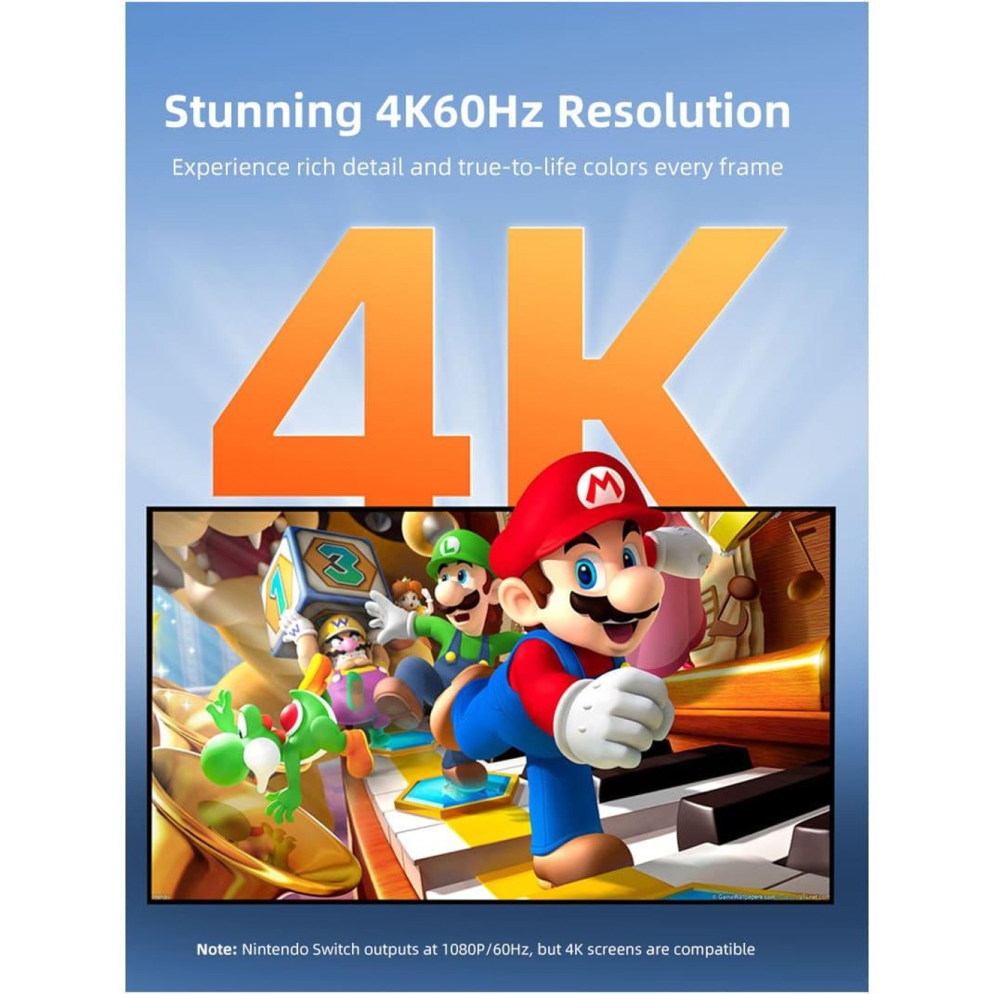 Кабель Cabletime USB Type C-HDMI V 2.0 2 м (CA915798)