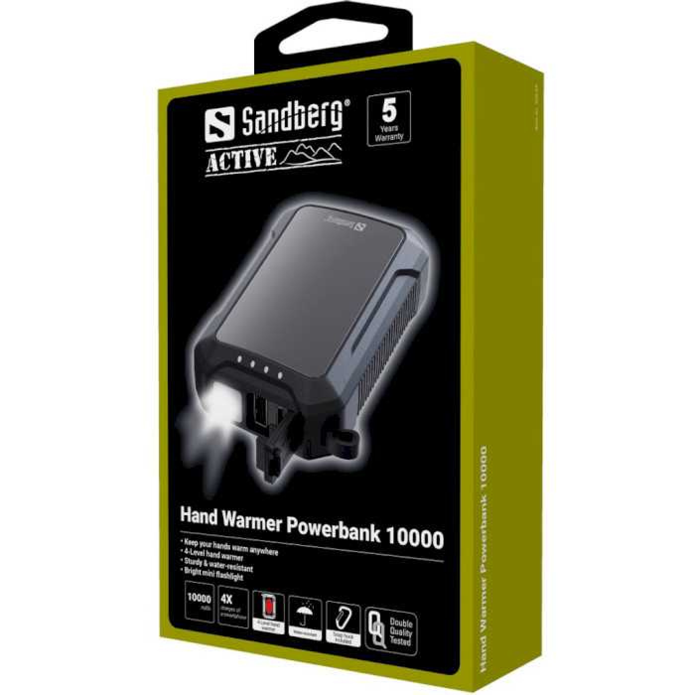 Павербанк Sandberg Black 10 000 mAh / 10 Вт (420-65)