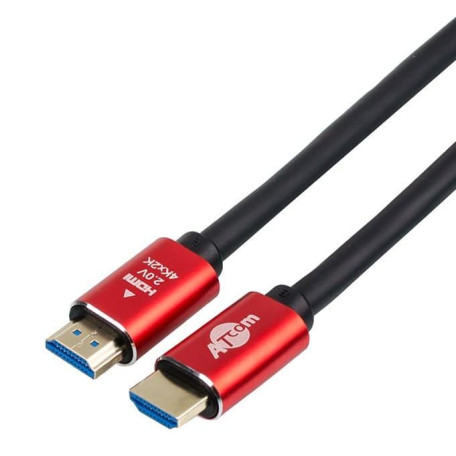 Кабель ATcom HDMI-HDMI V 2.0 1 м (24941)