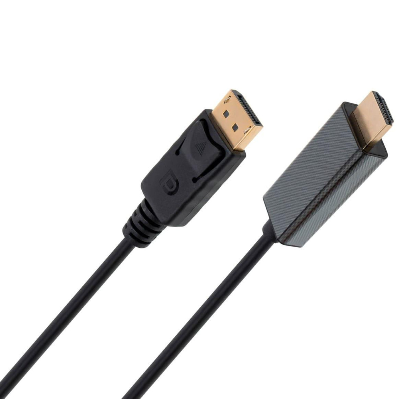 Кабель Vinga DisplayPort-HDMI V 2.1 1.8 м (VCPDP14HI211.8)