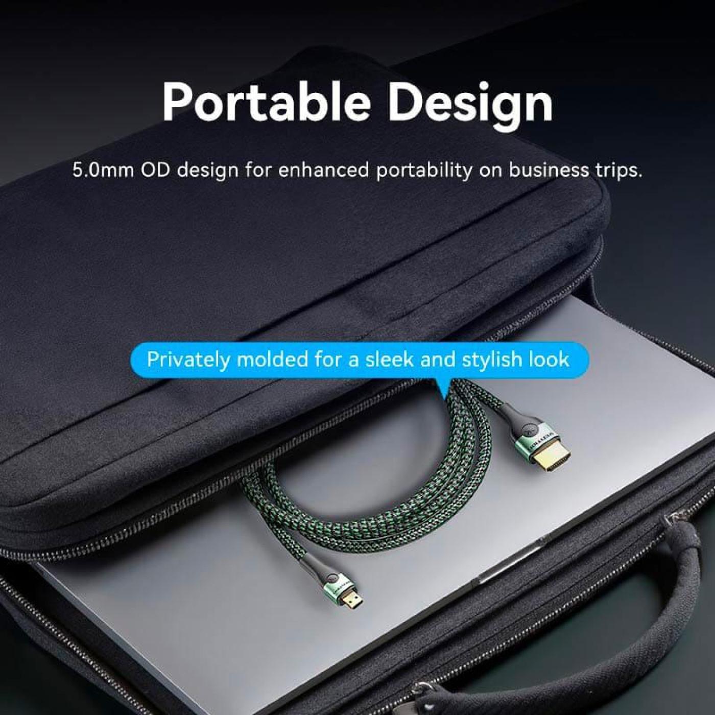 Кабель Vention HDMI-miniHDMI V 2.0 1 м (AGKGF)