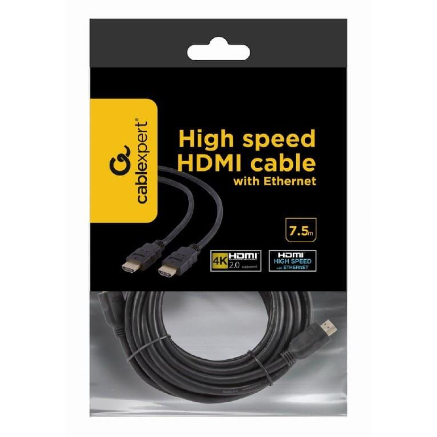 Кабель Cablexpert HDMI-HDMI 7.5 м (CC-HDMI4-7.5M)
