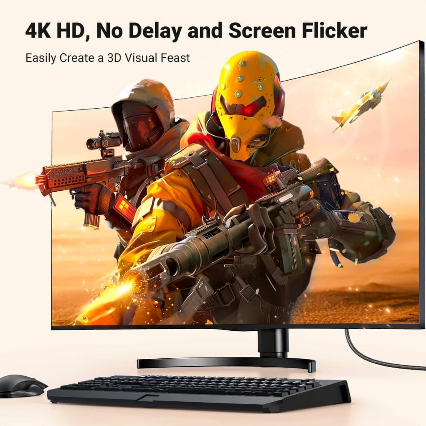 Кабель Ugreen DisplayPort-HDMI V 2.0 2 м (UGR-35842)