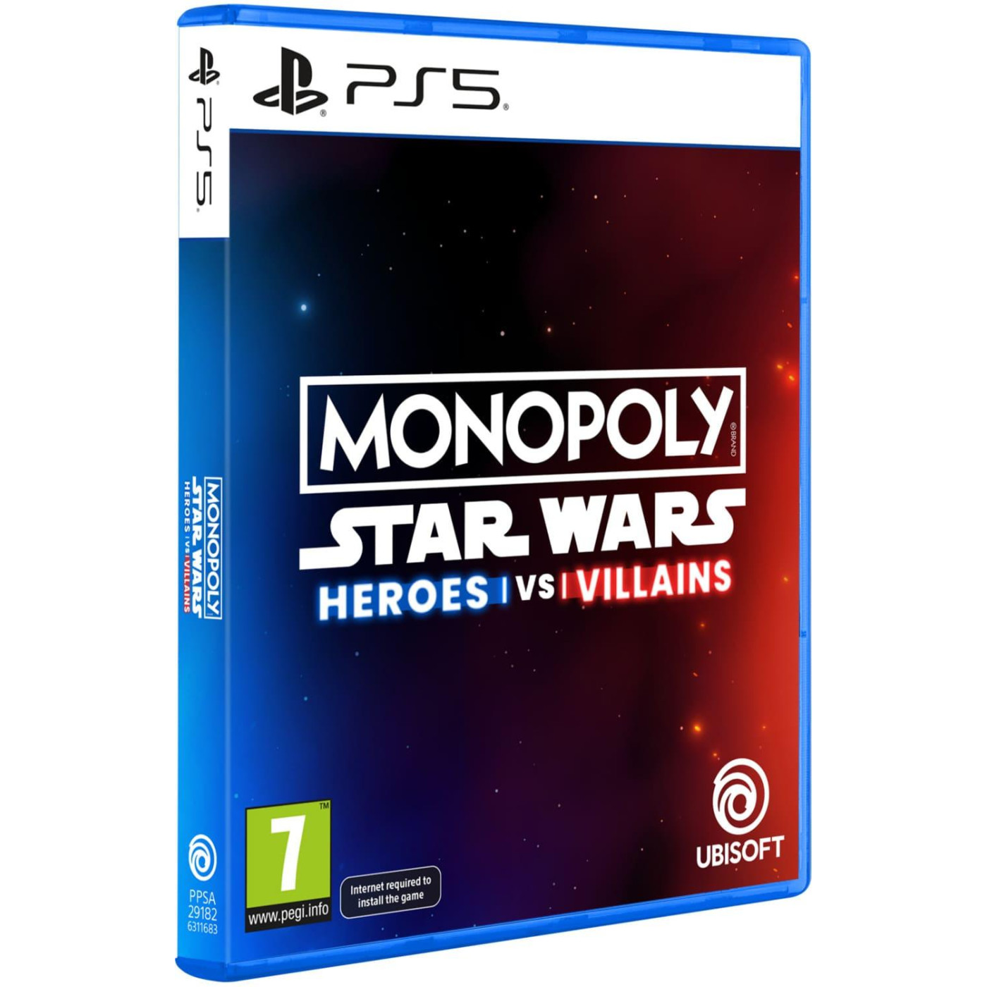 Гра PS5 MONOPOLY: Star Wars Heroes vs Villains (3307216311683)