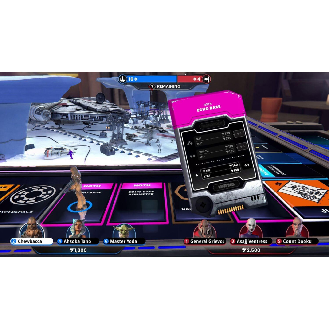 Гра PS5 MONOPOLY: Star Wars Heroes vs Villains (3307216311683)