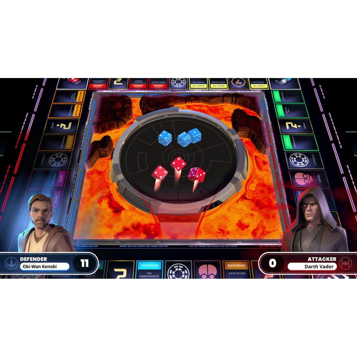 Гра PS5 MONOPOLY: Star Wars Heroes vs Villains (3307216311683)