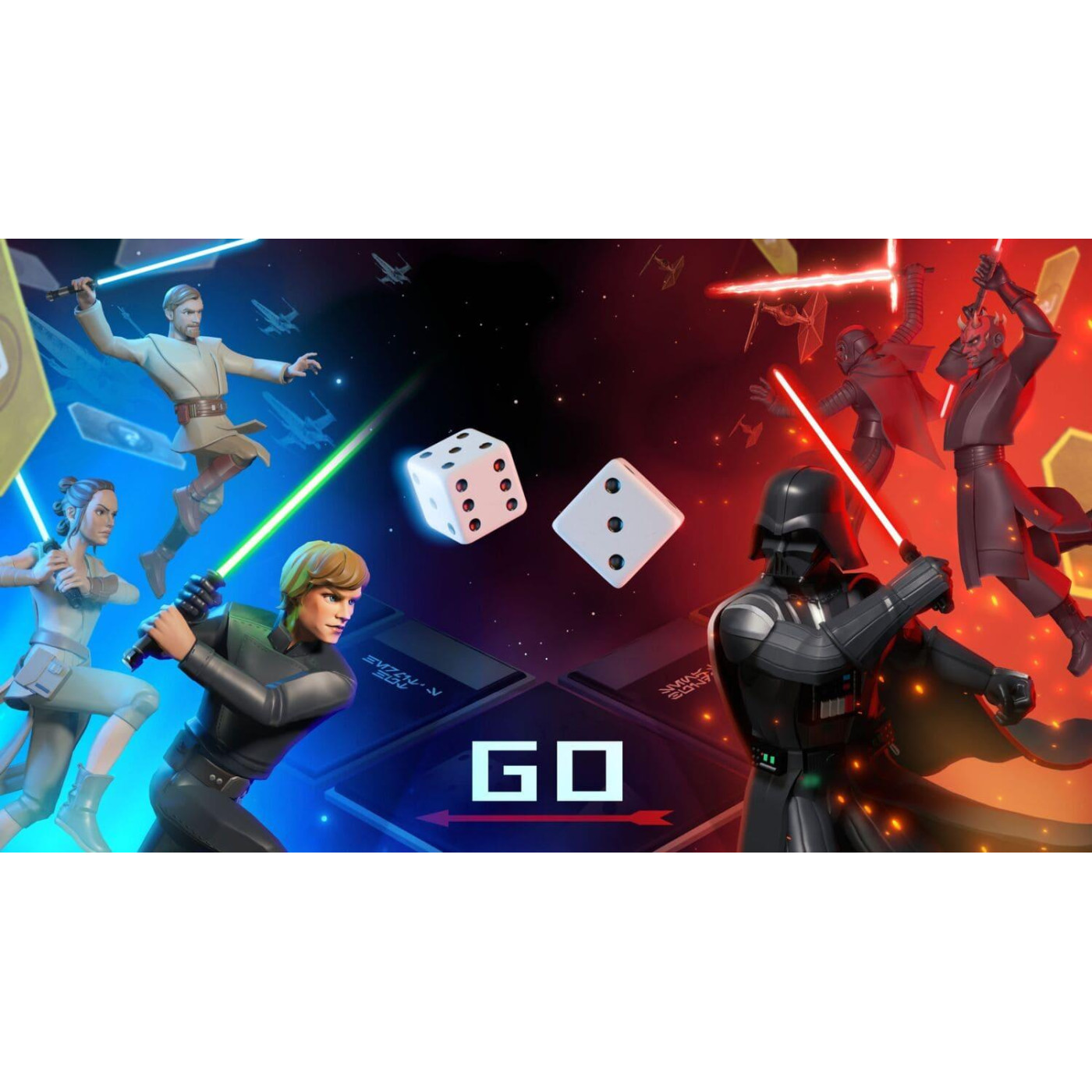 Гра PS5 MONOPOLY: Star Wars Heroes vs Villains (3307216311683)