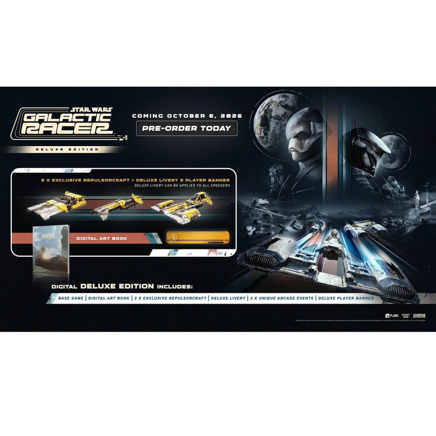 Гра PS5 Star Wars Galactic Racer Deluxe Edition (1198686)