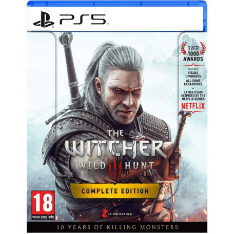 Гра PS5 The Witcher 3: Wild Hunt Complete Edition + 10th Anniversary Steelbook (5908305250463)