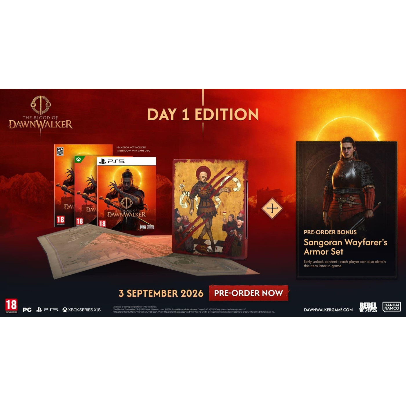 Гра PS5 The Blood of Dawnwalker Launch Edition (3391892044157)