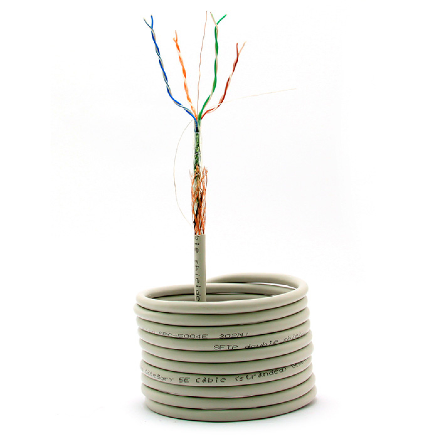 Кабель SFTP 5e (бухта, 305м) Cablexpert SPC-5004E