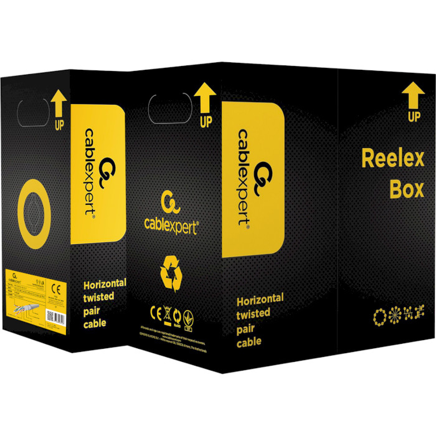 Кабель FTP 5e (бухта, 305м) Cablexpert FPC-5051GE-SO-OUT