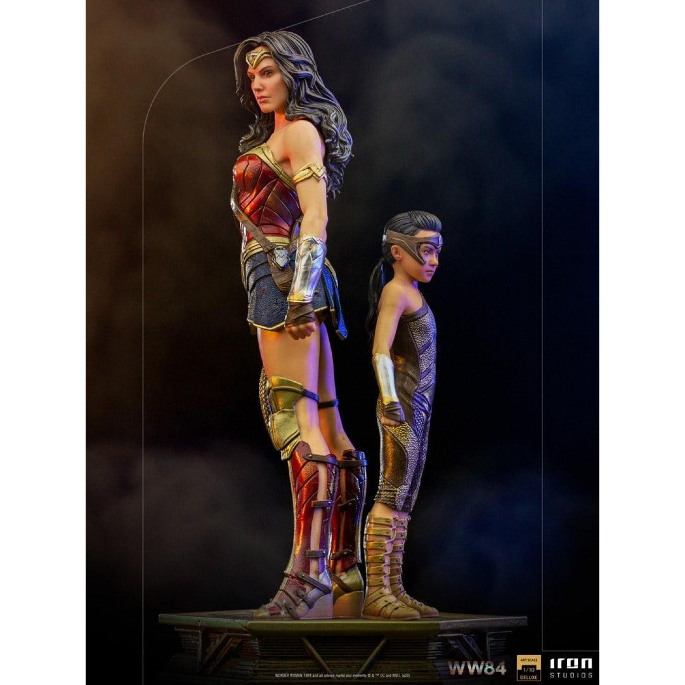 Статуетка DC COMICS Wonder Women and young Diana Deluxe Art Scale 1/10 (Чудо жінка)