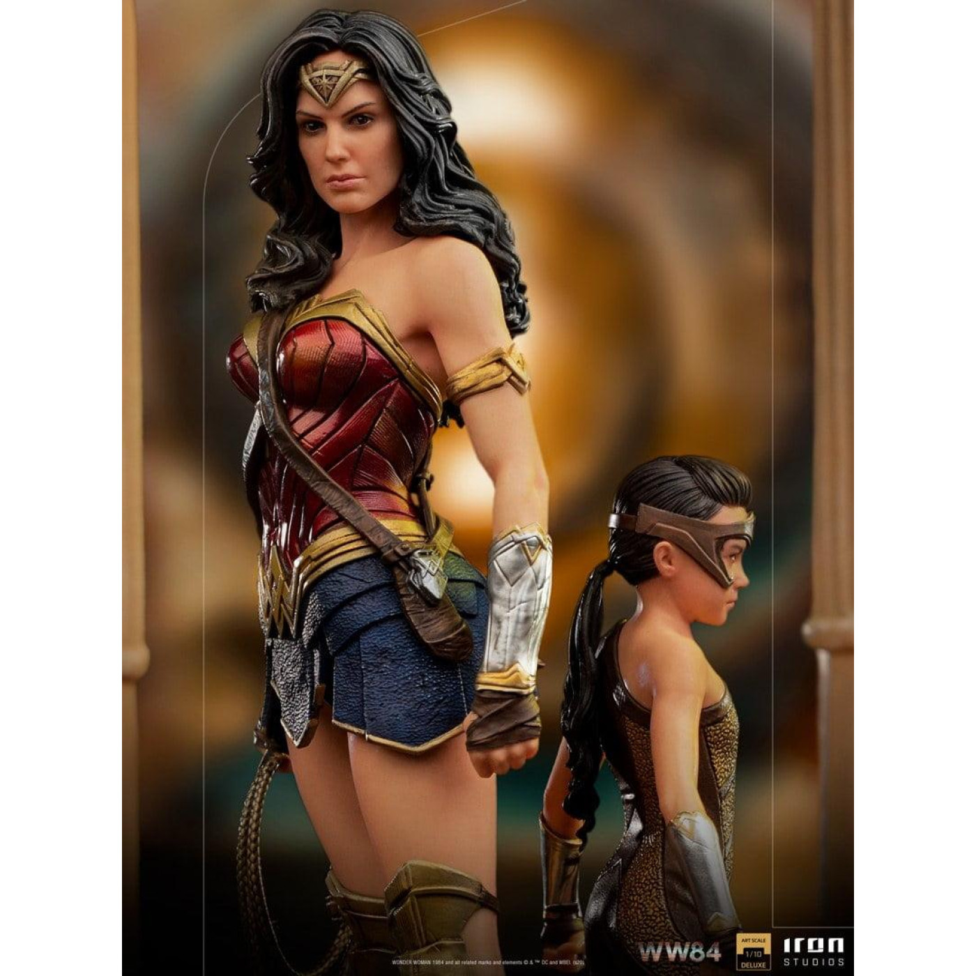 Статуетка DC COMICS Wonder Women and young Diana Deluxe Art Scale 1/10 (Чудо жінка)