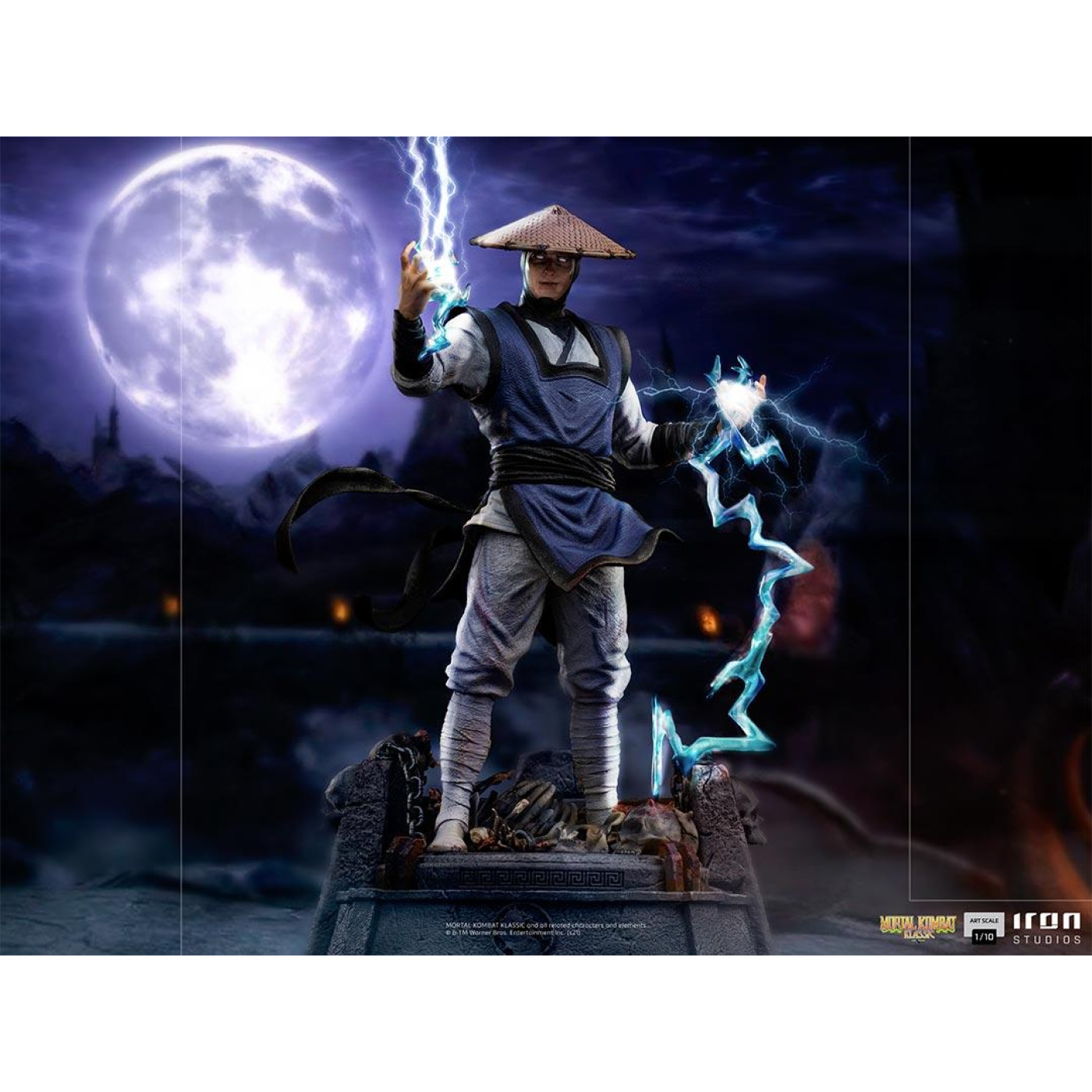 Статуетка MORTAL KOMBAT 11 Raiden Art Scale 1/10 (Райден)