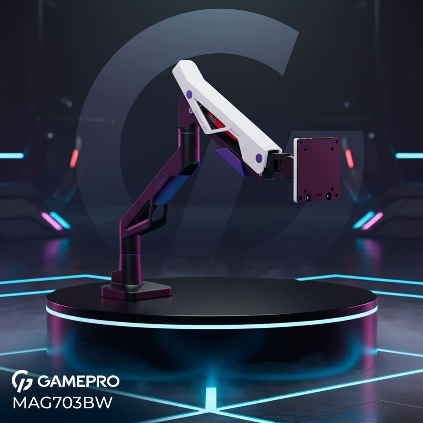 Кронштейн GamePro OfficePro MAG703BW Black & White MAG703BW