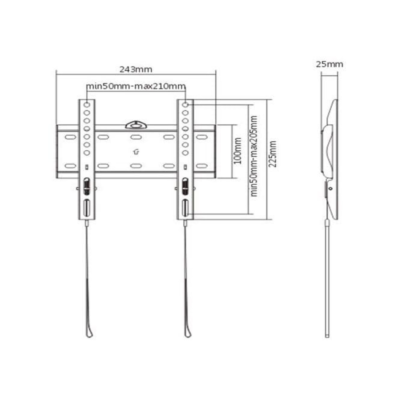 Кронштейн Gembird WM-42F-01 WM-42F-01