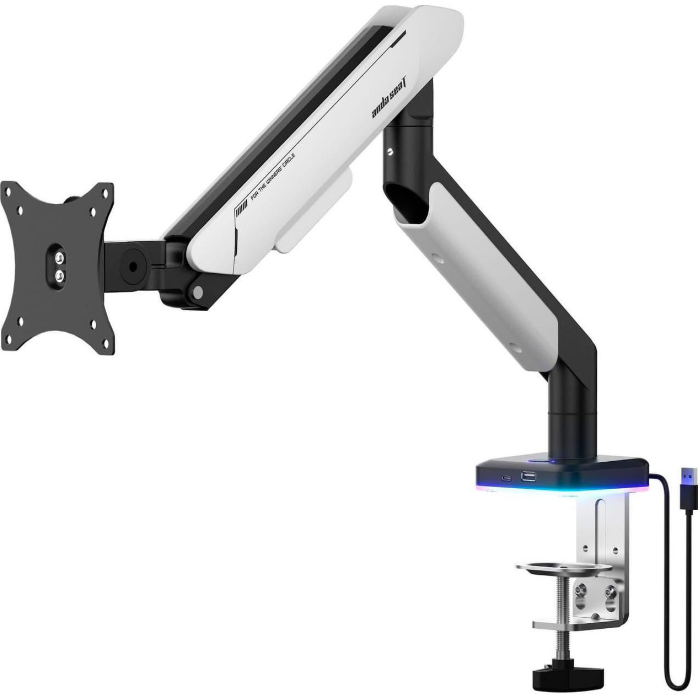 Кронштейн Anda Seat Stealth Pro II RGB 17''-42'' White AD-W-A9X-1S-BW