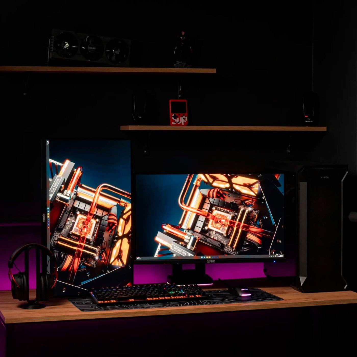 Кронштейн QUBE RGB3520GD до 2x35