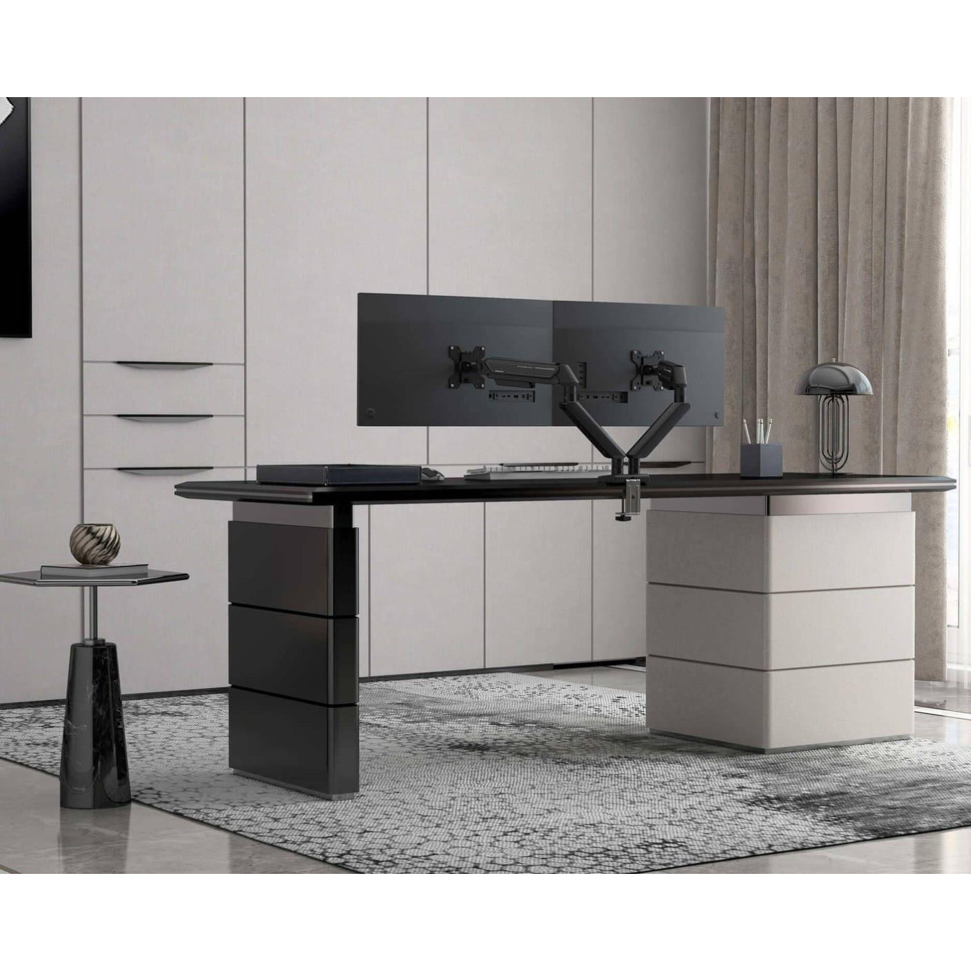 Кронштейн Anda Seat Stealth II Duo 17''-32'' Black AD-W-A6D-2S-BB U1