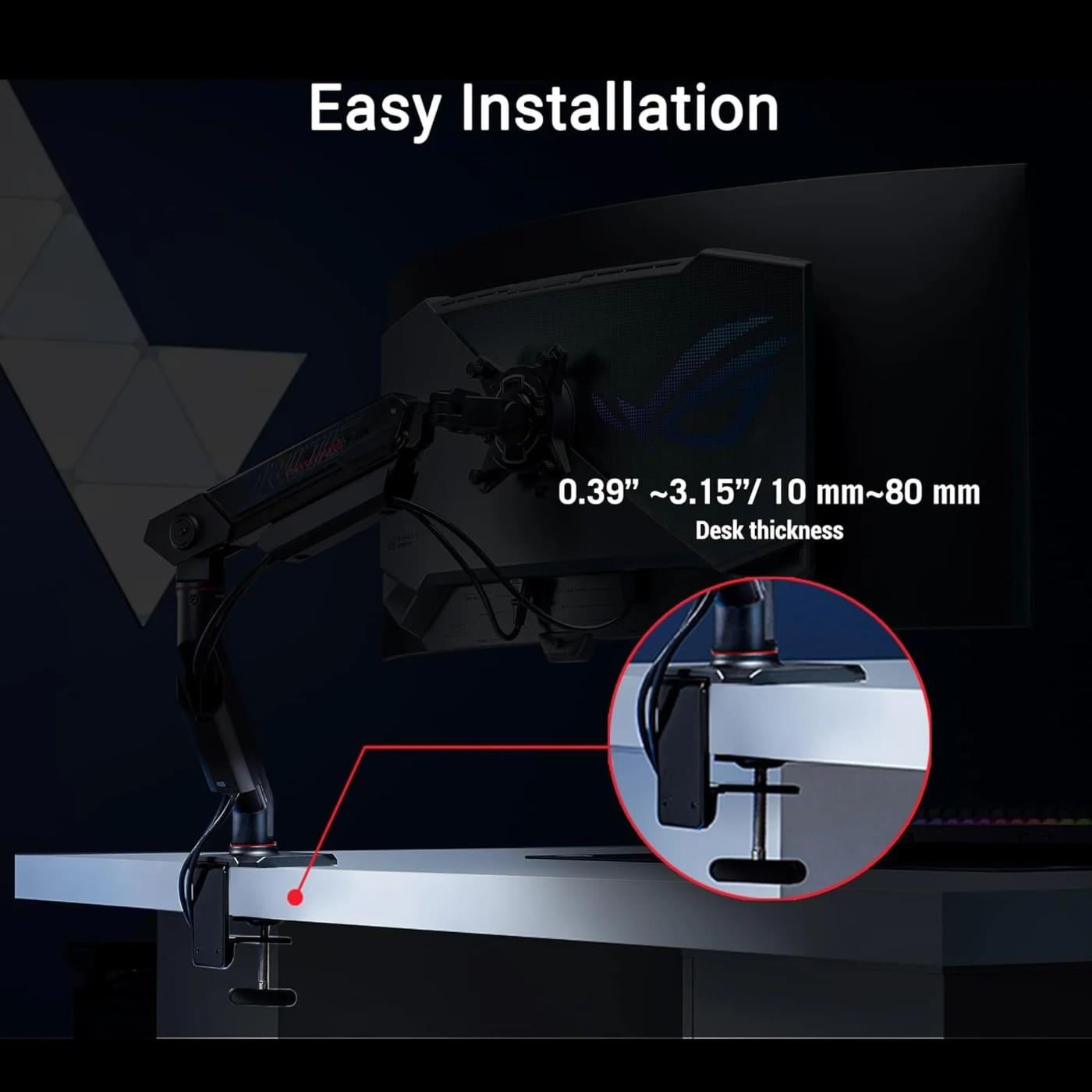 Кронштейн ASUS ROG Ergo Monitor Arm AAS01 (90LA00Q0-B01170) U1