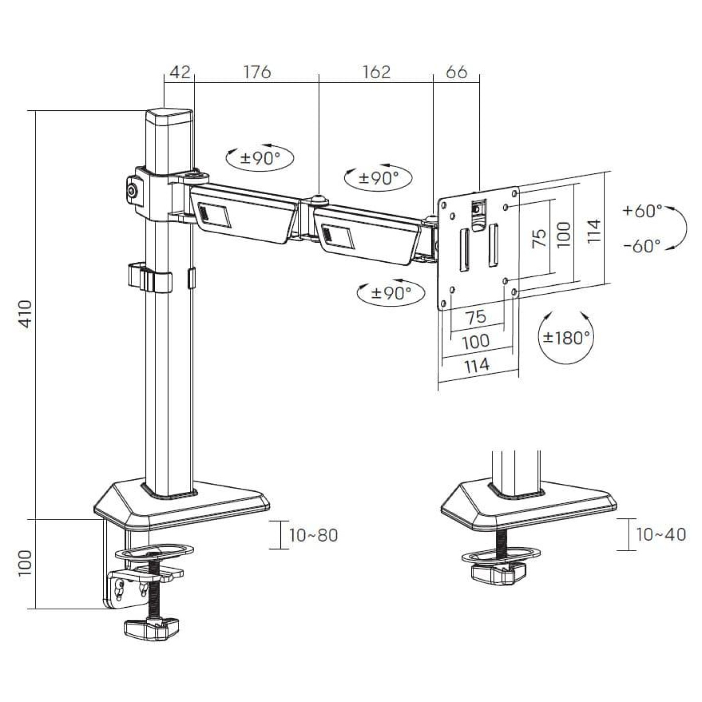 Кронштейн GamePro MAG100V MAG100V