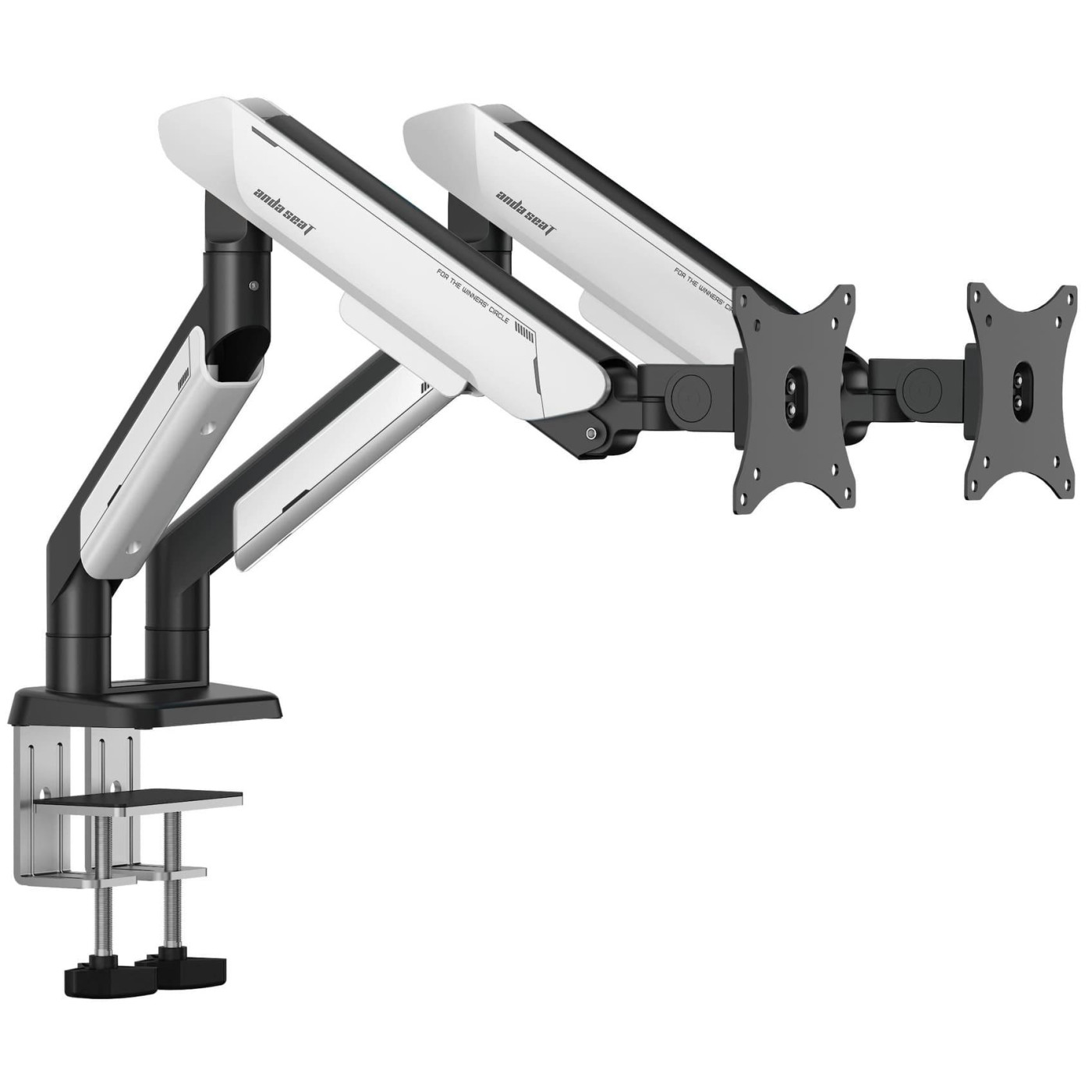 Кронштейн Anda Seat Stealth PRO II Duo 17ъъ-42ъъ Black & White AD-W-A9-2S-BW