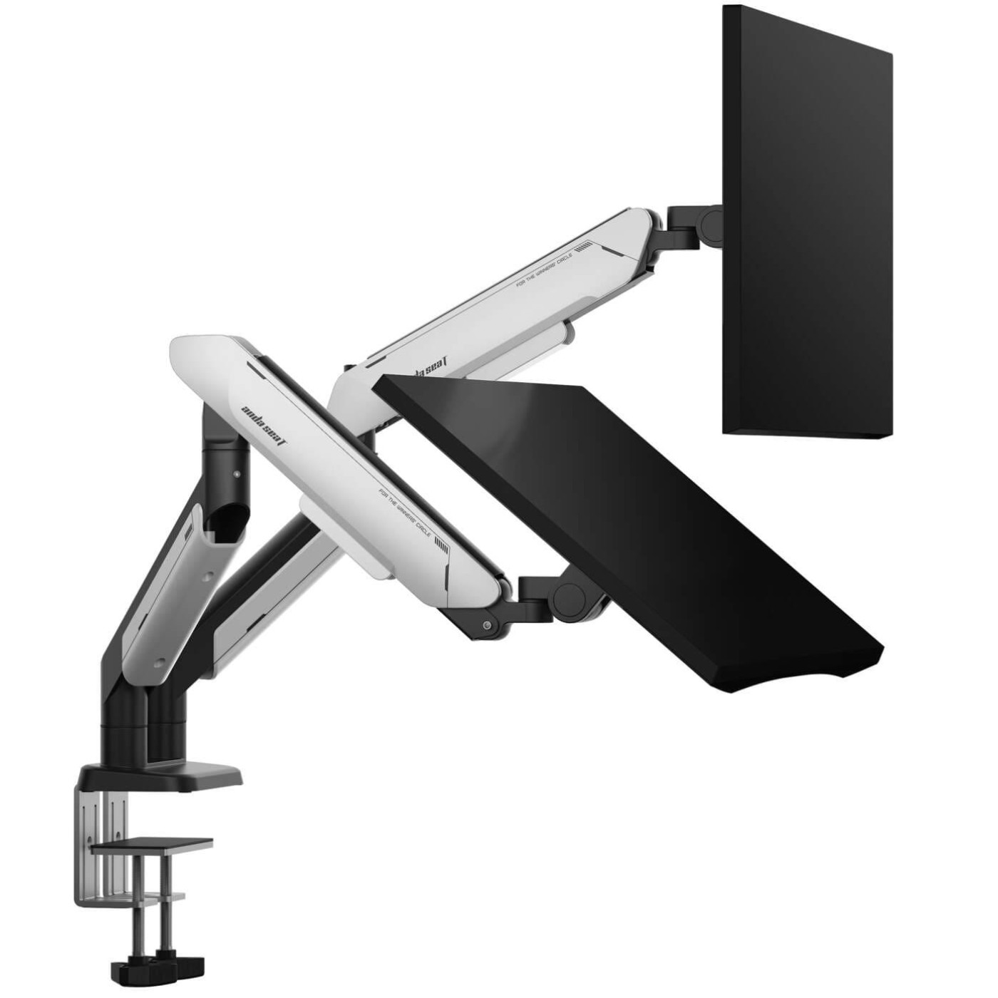 Кронштейн Anda Seat Stealth PRO II Duo 17ъъ-42ъъ Black & White AD-W-A9-2S-BW