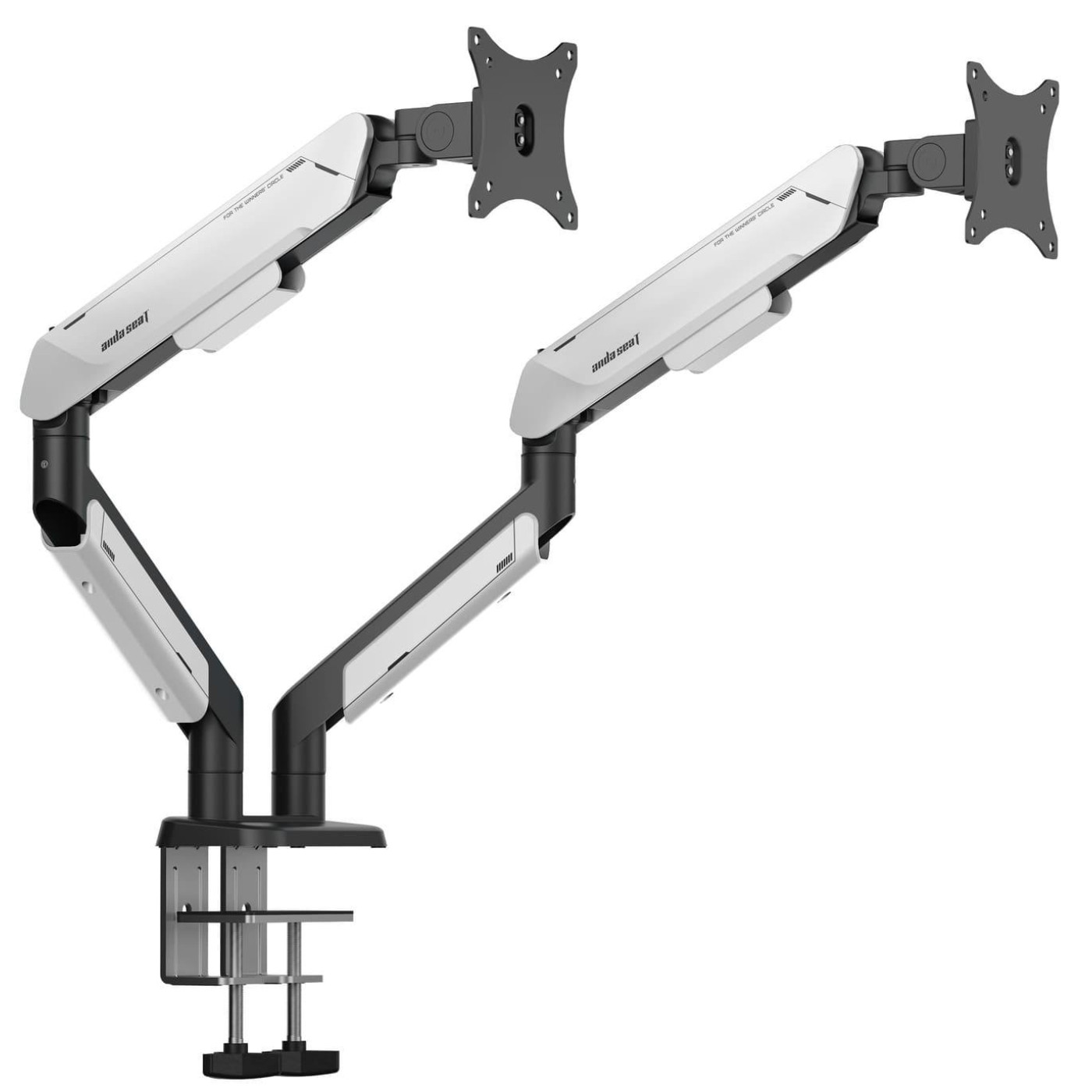 Кронштейн Anda Seat Stealth PRO II Duo 17ъъ-42ъъ Black & White AD-W-A9-2S-BW