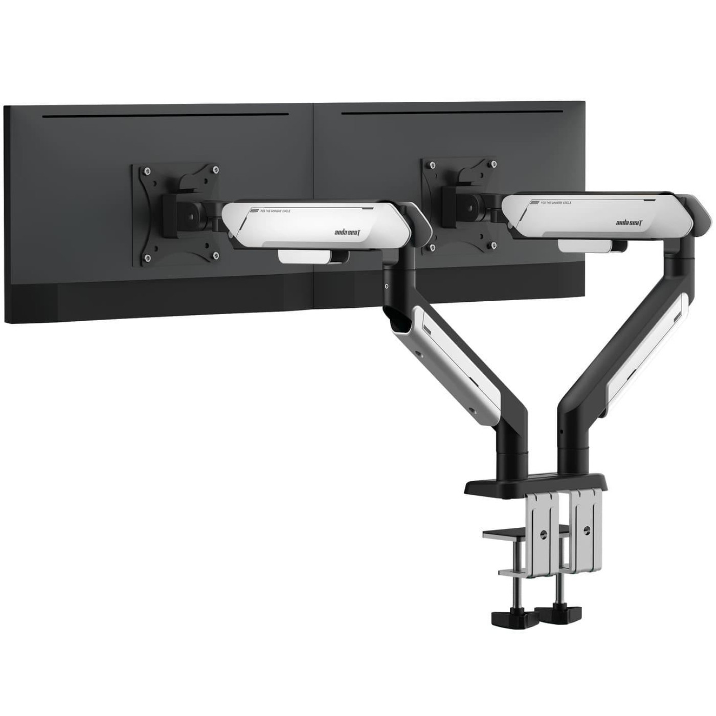 Кронштейн Anda Seat Stealth PRO II Duo 17ъъ-42ъъ Black & White AD-W-A9-2S-BW