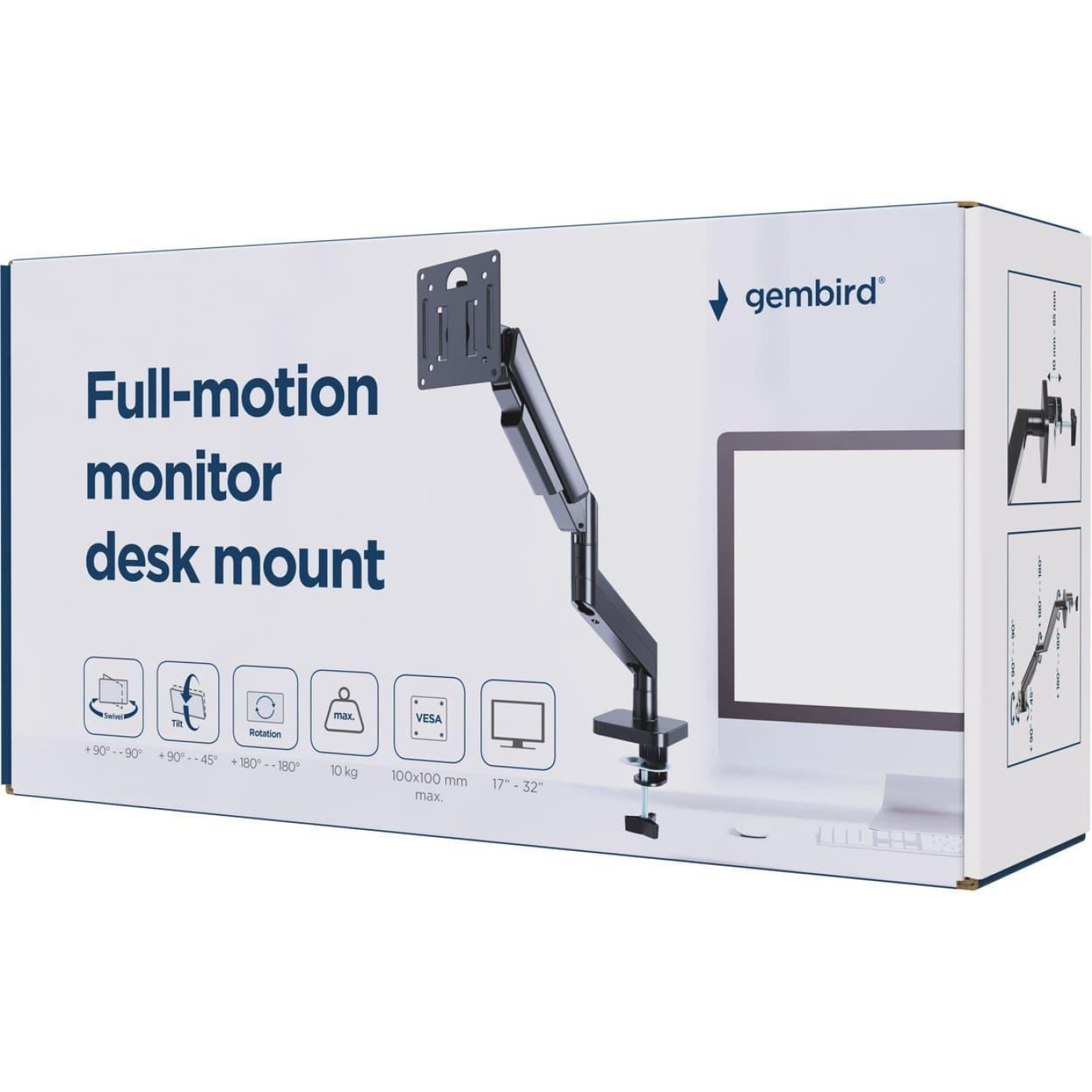 Кронштейн Gembird MA-DA1-04 MA-DA1-04 U1