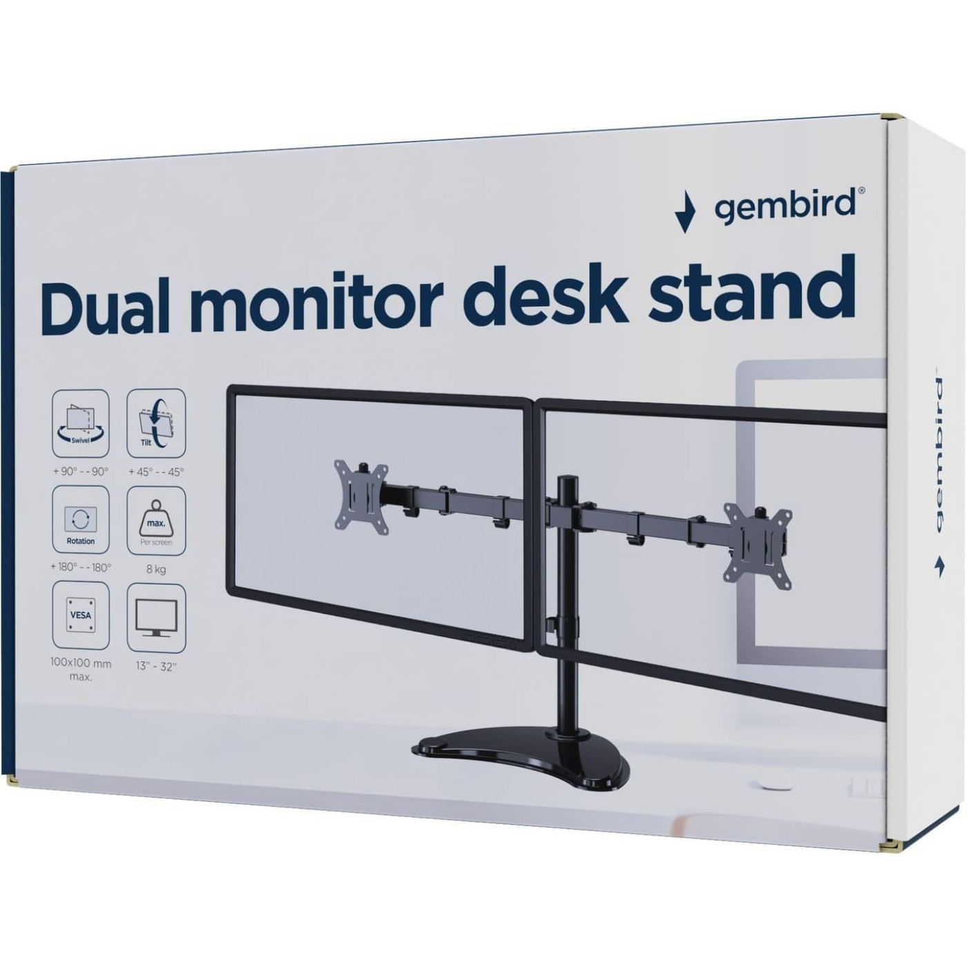 Кронштейн Gembird MS-D2ST-02 MS-D2ST-02