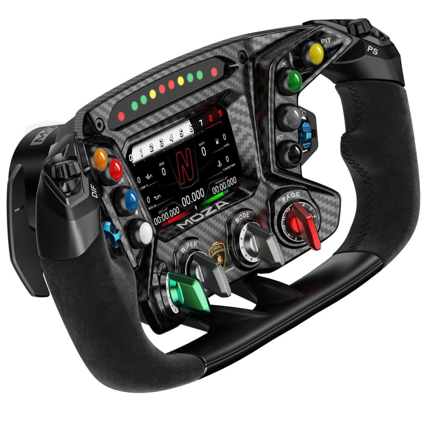 Руль MOZA Racing Lamborghini Essenza SCV12 Экран 4.3