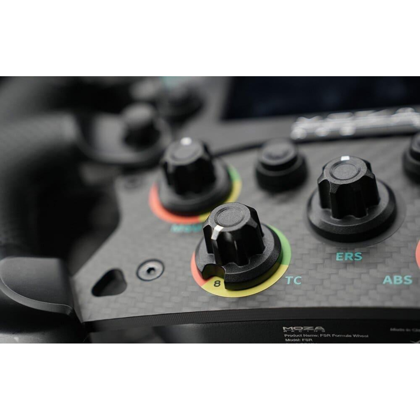 Руль MOZA Racing FSR V2 Formula for PC Экран 4.3